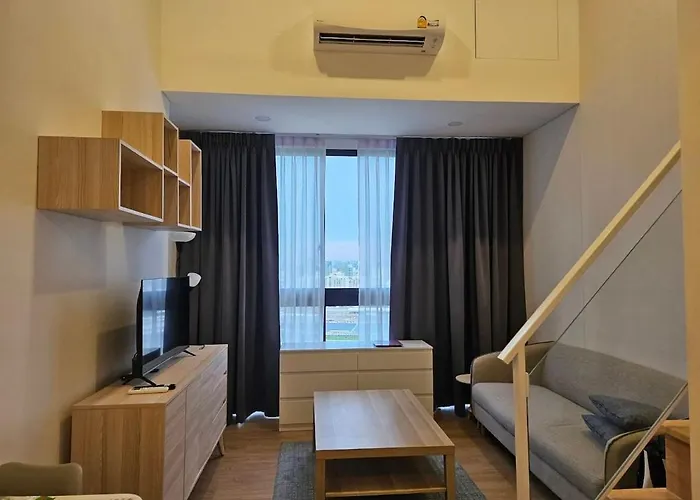 Apartment Rama9 Loft Life *